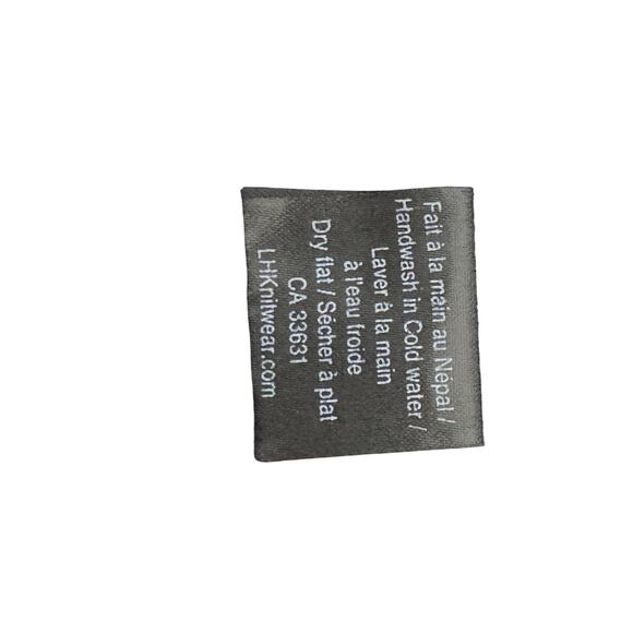 Lost Horizons Wool Embroidered Knit Headband – Floral Winter Ear Warmer - Picture 7 of 7